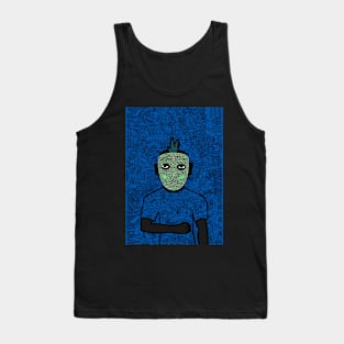 Jules Cesar NFT - Unique Male Character Doodle Tank Top